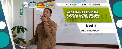 3 Aprendamos diversas técnicas como pintura, vocales y respiración